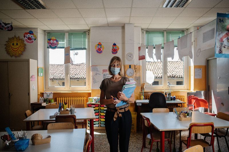 © Maurizio Gjivovich - Image from the Italian school on lockdown photography project