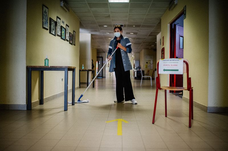 © Maurizio Gjivovich - Image from the Italian school on lockdown photography project