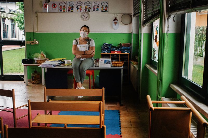 © Maurizio Gjivovich - Image from the Italian school on lockdown photography project