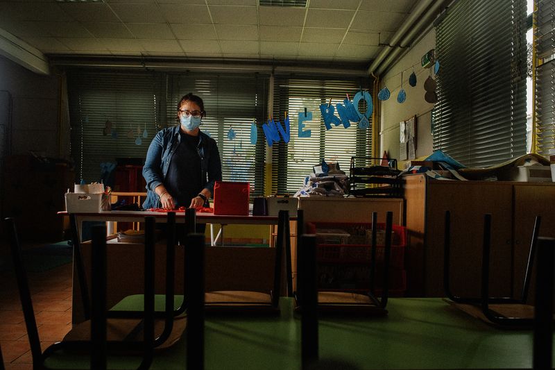 © Maurizio Gjivovich - Image from the Italian school on lockdown photography project