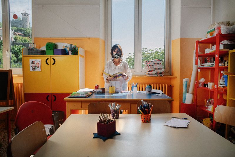 © Maurizio Gjivovich - Image from the Italian school on lockdown photography project