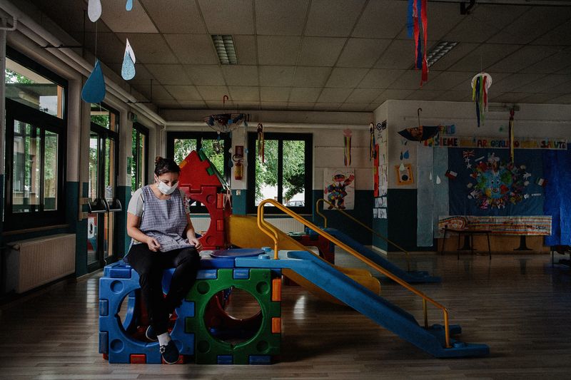 © Maurizio Gjivovich - Image from the Italian school on lockdown photography project