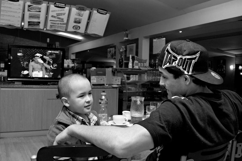 © Carlos Noriega - "Amo mi familia y mi deporte, eso soy yo"