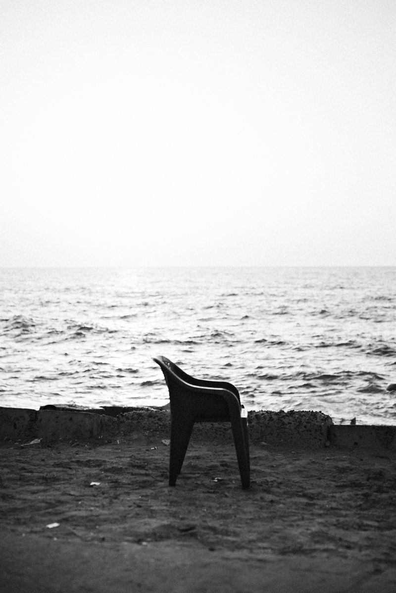 © Nayra Aly - The horizon of Alexandria Egypt at sunset.