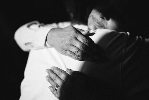 © Nayra Aly - An intimate moment with my mother Laila after not seeing her for 2 years.