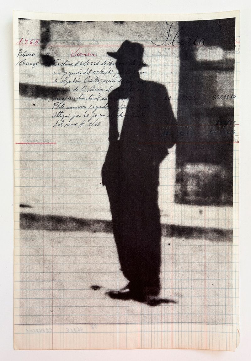 © Arnau Blanch Vilageliu - +Photographs printed on pages from an accounting book from the Imbabura factory.