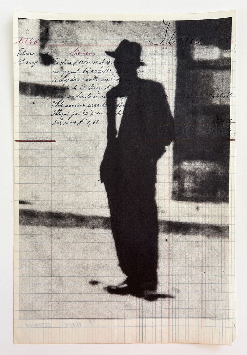 © Arnau Blanch Vilageliu - +Photographs printed on pages from an accounting book from the Imbabura factory.