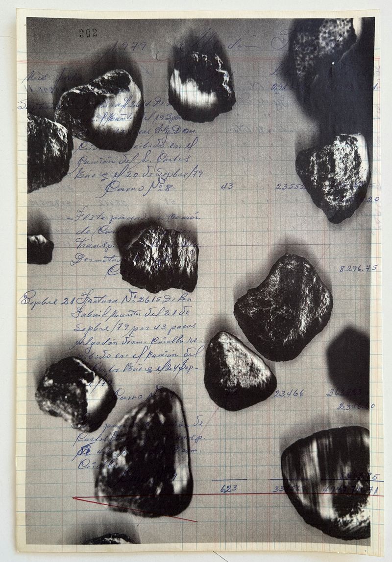 © Arnau Blanch Vilageliu - Photograph of stones collected on the main street of Atuntaqui. The place where Josep Vilageliu was lynched and stoned.