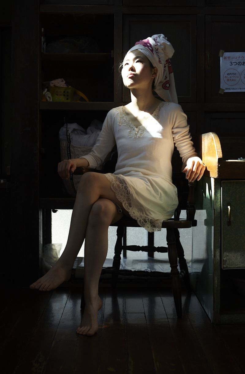 © Yuki Furusawa - Daughter after a bath.