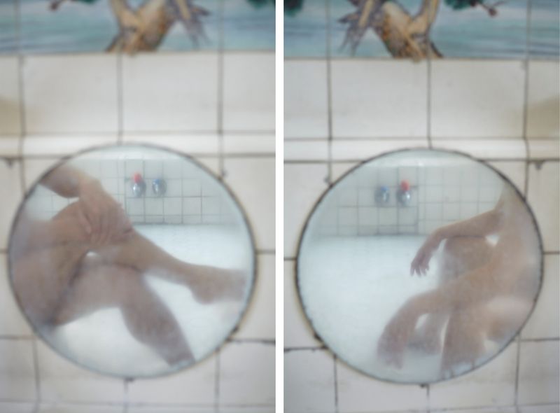 © Yuki Furusawa - Father’s feminine legs./Mother’s masculine legs.