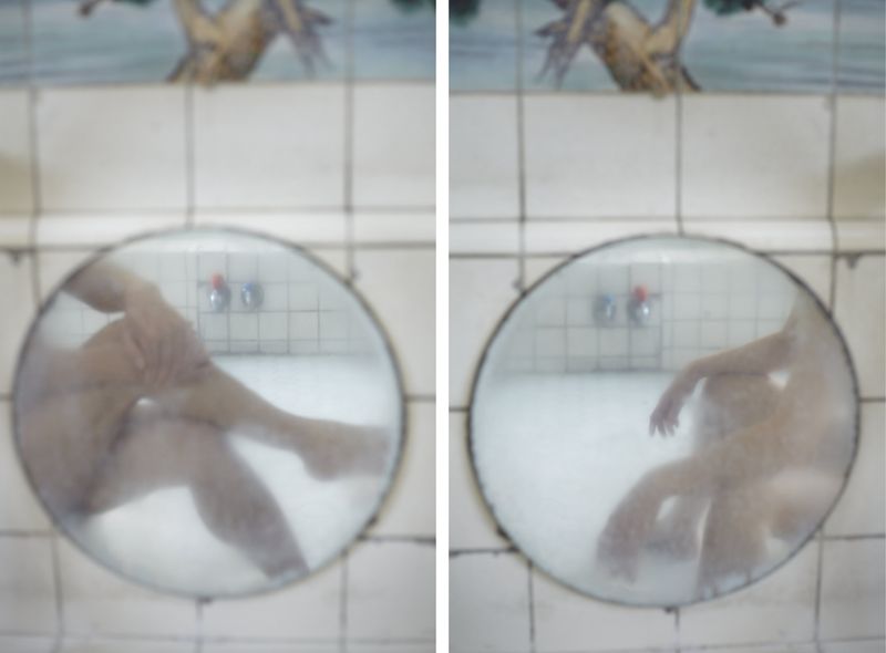 © Yuki Furusawa - Father’s feminine legs./Mother’s masculine legs.