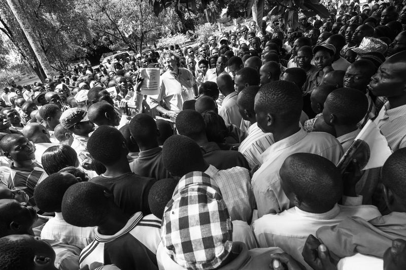 © Jansen van Staden - Pa in a village meeting, Hoima, Uganda, 2010