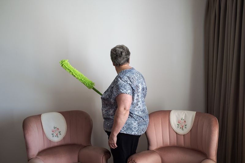 © Jansen van Staden - Tannie Thea, after I had asked her to pose for a portrait, Newcastle, 2018