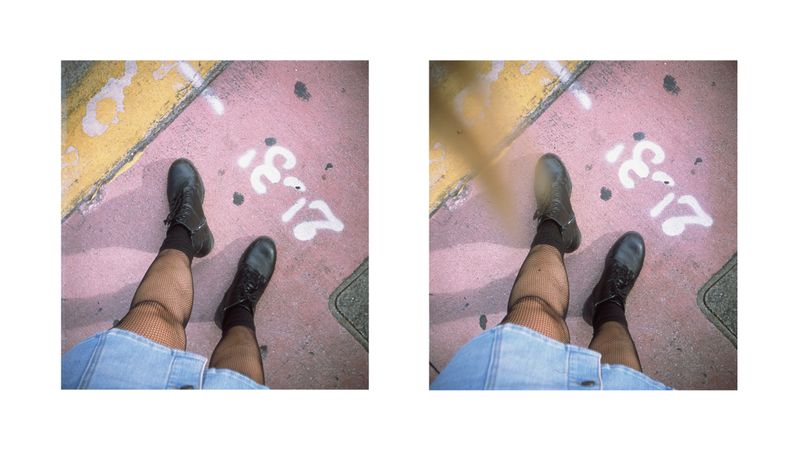 © RACHEL TREIDE - Stereograph by Rachel Treide: "Miami Girl," 2018 (to view this image in 3D, use the stereo freeview method)