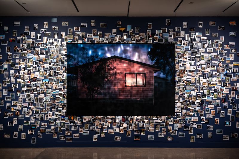 © Ariana Gomez - Installation view of My Mother Speaks of Land as Memory, 2024.