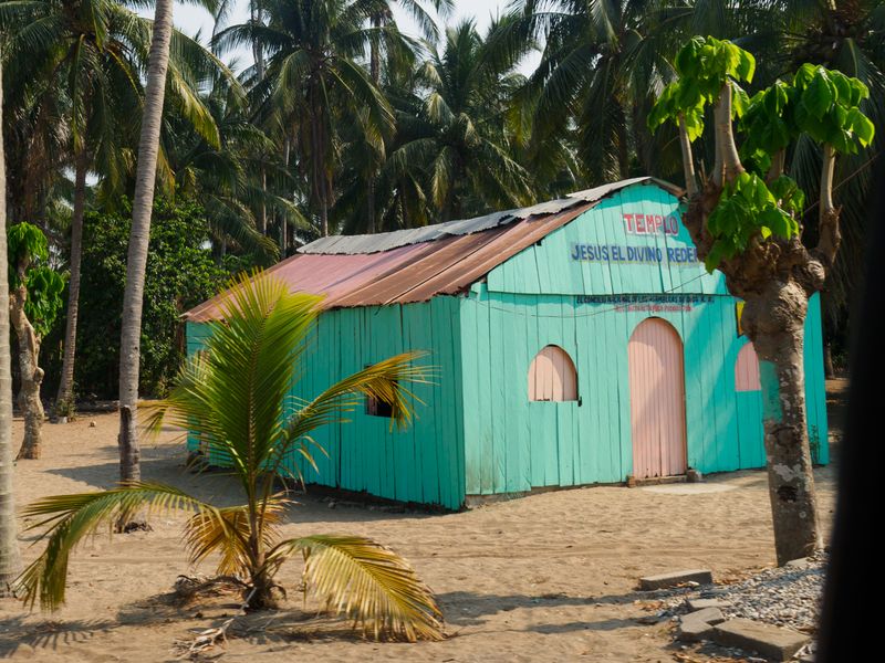 © Carol Iglesias Otero - And the shoreline is dotted by small wooden evangelical churches, often standing directly on the sand.