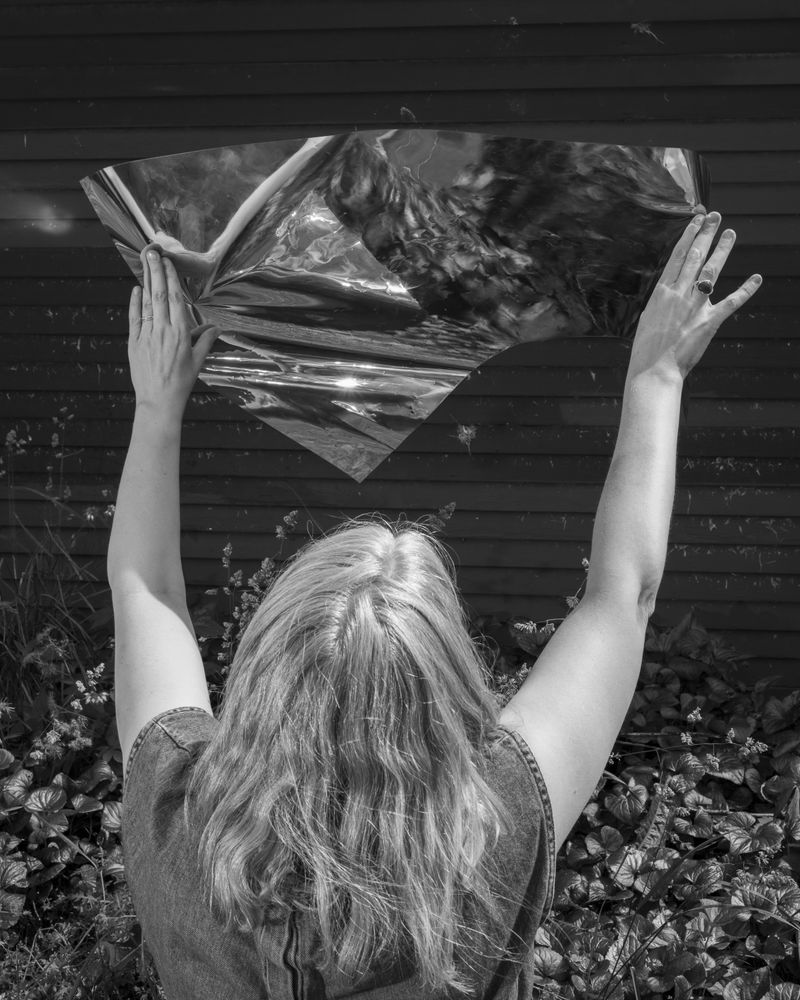© riel Sturchio - Mirror Gazing, Archival Inkjet Print, 16" x 20", 2024