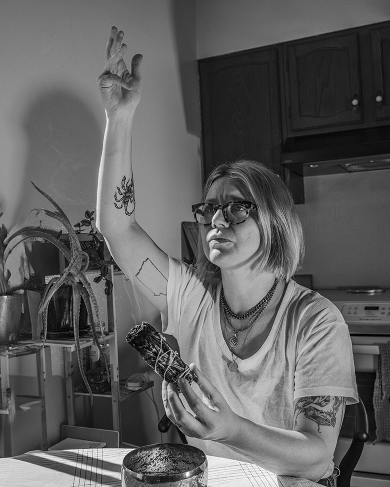 © riel Sturchio - Lindsay at Home, Archival Inkjet Print, 16" x 20", 2024