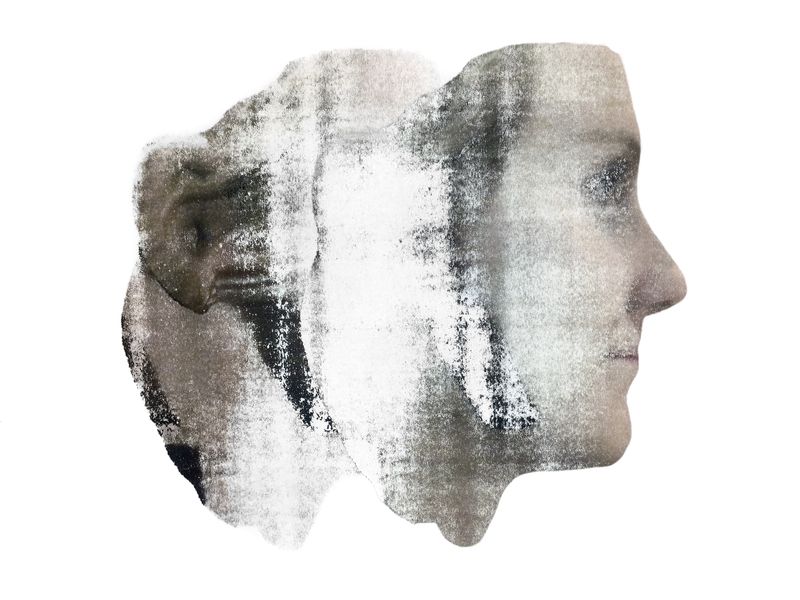 © Zoé Aubry - Transition, from the series Faire écran180 gsm matte graphic print, 3430 x 2500 in 3 strips