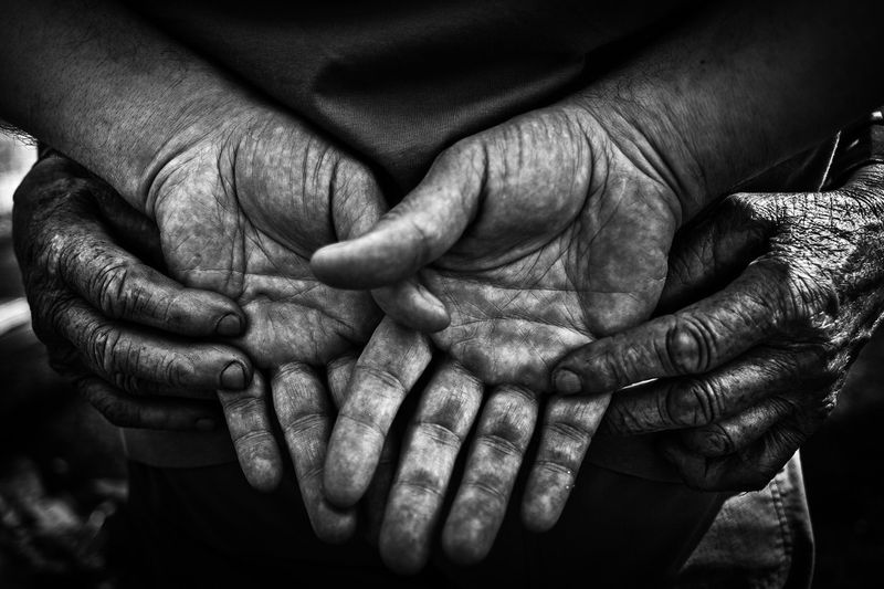© Kuba Kaminski - Whisperer Anna performing the curing beside the holy water source in Dobrywoda village
