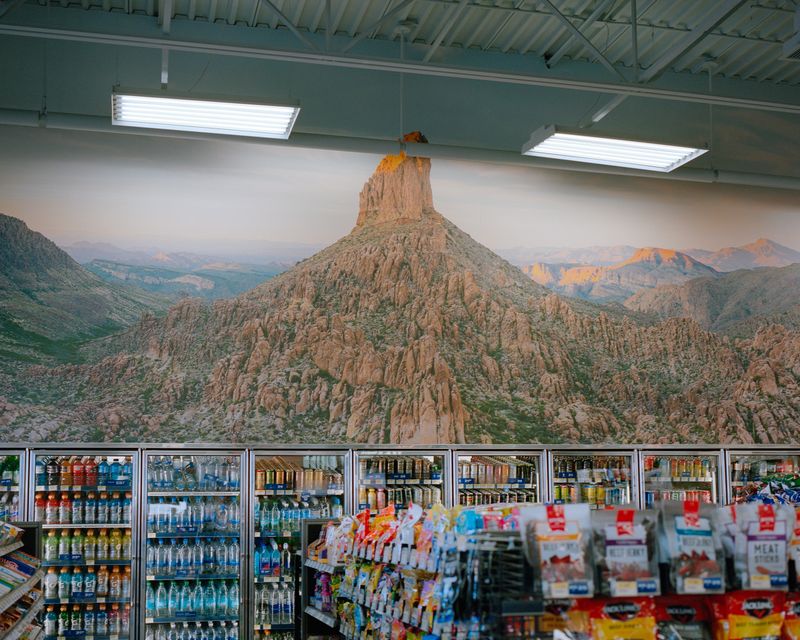 © Nicolò Rinaldi - (2024) Page, Arizona.The interior of a gas station.