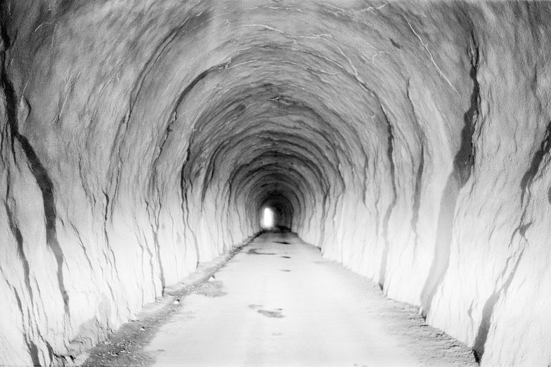 © Tim Rod - Transit:This is possibly the first image captured within a wormhole. At the end of the tunnel, light can be seen.