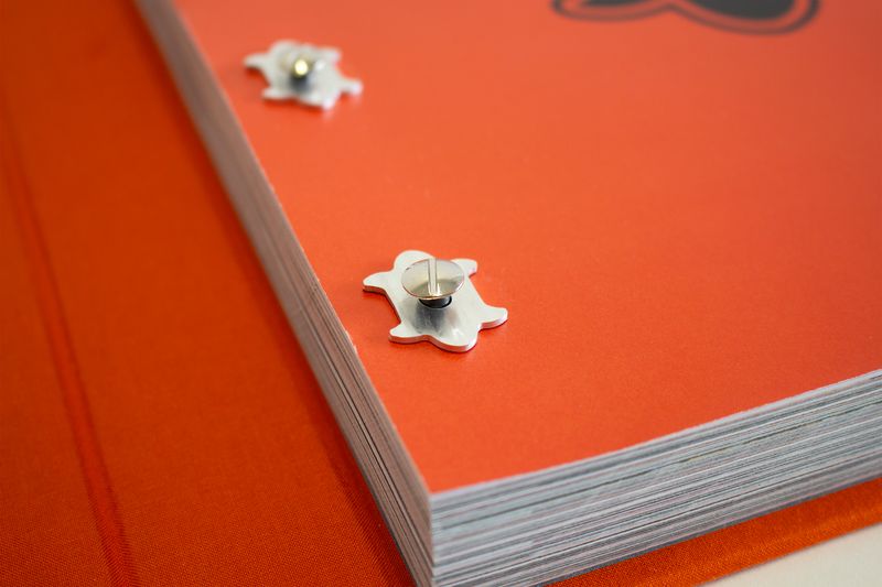 © Jamie Wheeler - G146 Custom CNC cut binding screw fixtures.