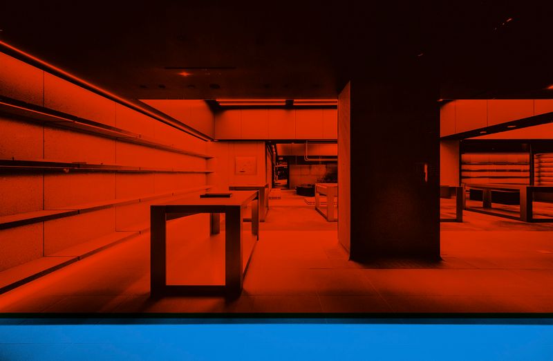 © Vytenis Jankūnas - The End of Fancy Shopping - Empty Balenciaga shoe store on Madison Avenue, NYC