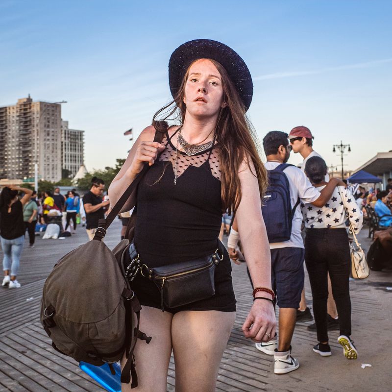 © Vytenis Jankūnas - Face Of My Town - Coney Island Boardwalk Brooklyn