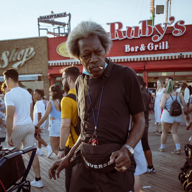 © Vytenis Jankūnas - Face Of My Town - Coney Island Boardwalk Brooklyn