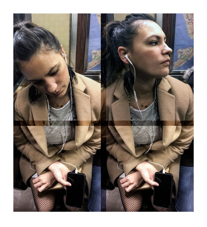 © Vytenis Jankūnas - J 2 Manhattan & Back 24-7-365 Portrait #031, 2019. C-print.