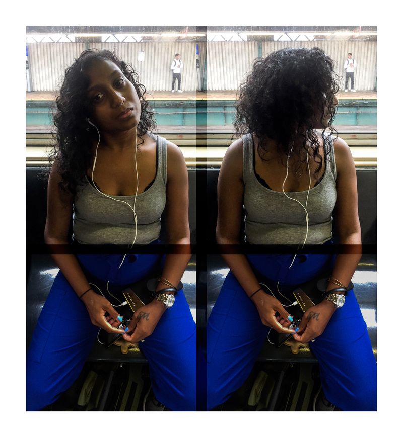 © Vytenis Jankūnas - J 2 Manhattan & Back 24-7-365 Portrait #016, 2018. C-print.