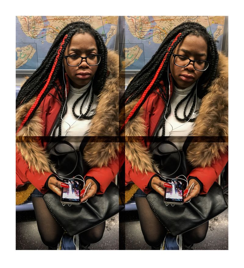 © Vytenis Jankūnas - J 2 Manhattan & Back 24-7-365 Portrait #007, 2019. C-print.