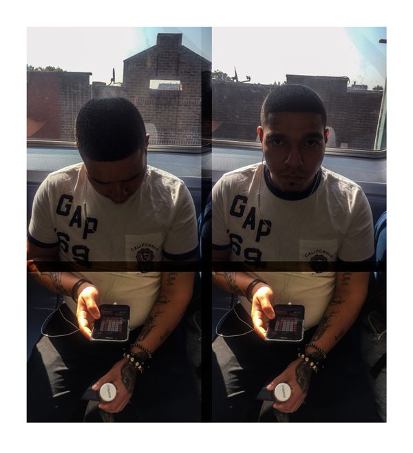 © Vytenis Jankūnas - J 2 Manhattan & Back 24-7-365 Portrait #022, 2018. C-print.