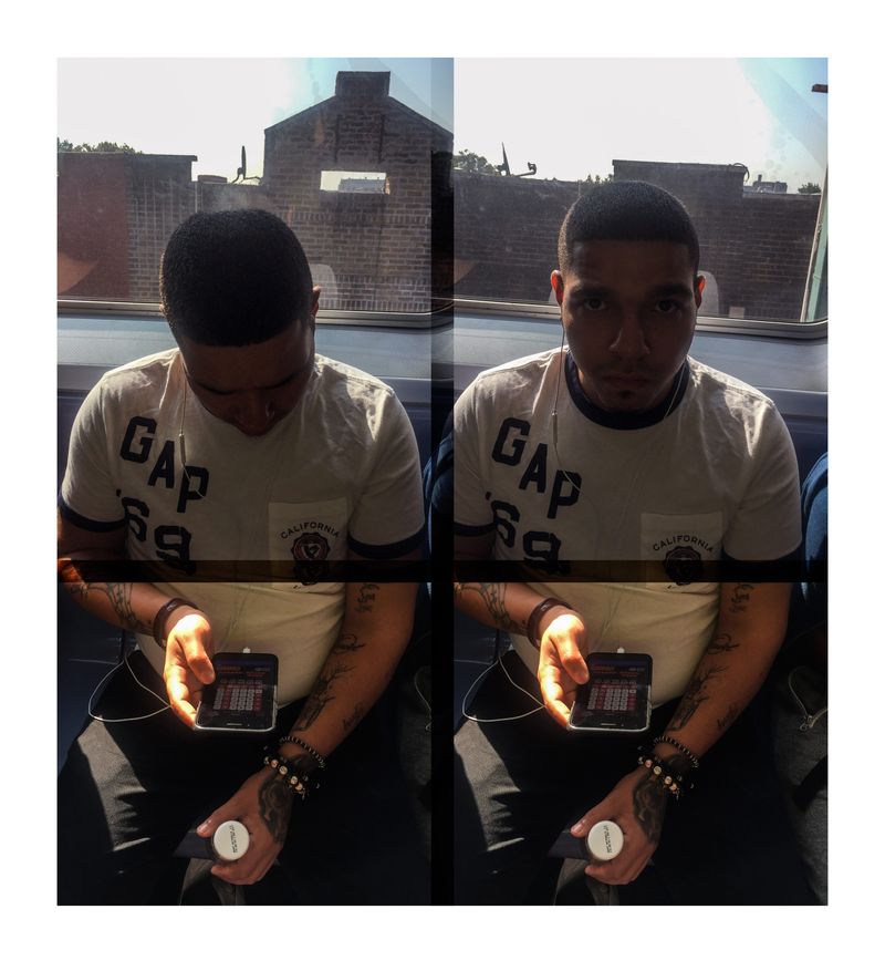 © Vytenis Jankūnas - J 2 Manhattan & Back 24-7-365 Portrait #022, 2018. C-print.