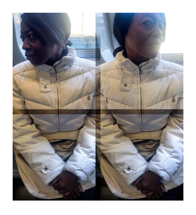 © Vytenis Jankūnas - J 2 Manhattan & Back 24-7-365 Portrait #008, 2018. C-print.