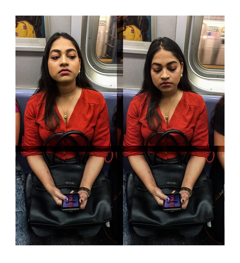 © Vytenis Jankūnas - J 2 Manhattan & Back 24-7-365 Portrait #012, 2018. C-print.