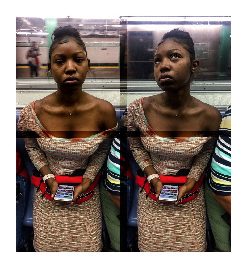 © Vytenis Jankūnas - J 2 Manhattan & Back 24-7-365 Portrait #002, 2018. C-print.