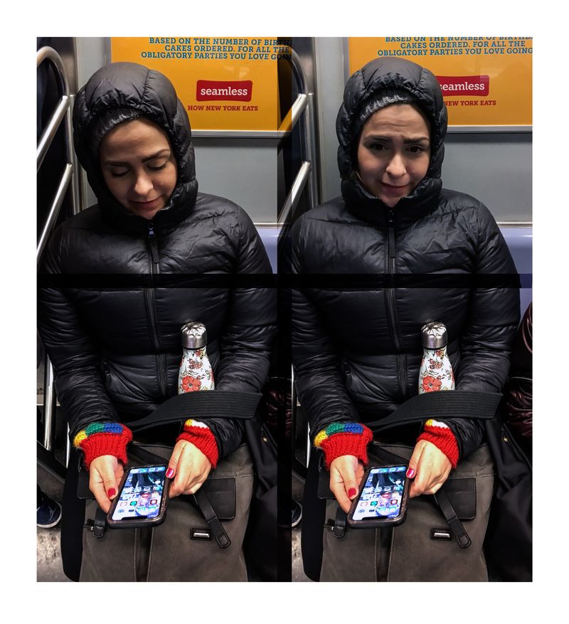 © Vytenis Jankūnas - J 2 Manhattan & Back 24-7-365 Portrait #011, 2019. C-print.