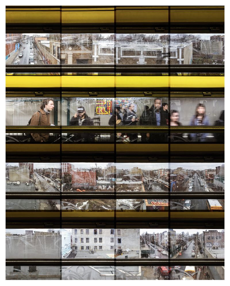 © Vytenis Jankūnas - Chronicle of the Trip from Manhattan to Queens via Brooklyn at 3 Seconds Intervals - 113 to 128