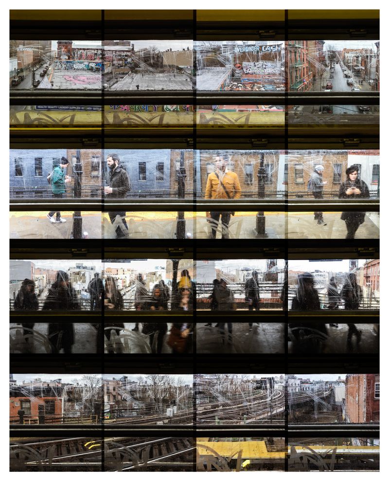 © Vytenis Jankūnas - Chronicle of the Trip from Manhattan to Queens via Brooklyn at 3 Seconds Intervals - 65 to 80