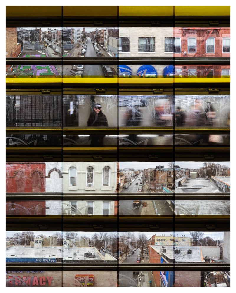 © Vytenis Jankūnas - Chronicle of the Trip from Manhattan to Queens via Brooklyn at 3 Seconds Intervals - 129 to 144