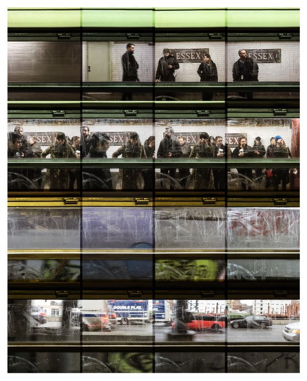 © Vytenis Jankūnas - Chronicle of the Trip from Manhattan to Queens via Brooklyn at 3 Seconds Intervals - 1 to 16