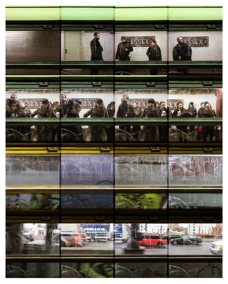 © Vytenis Jankūnas - Chronicle of the Trip from Manhattan to Queens via Brooklyn at 3 Seconds Intervals - 1 to 16