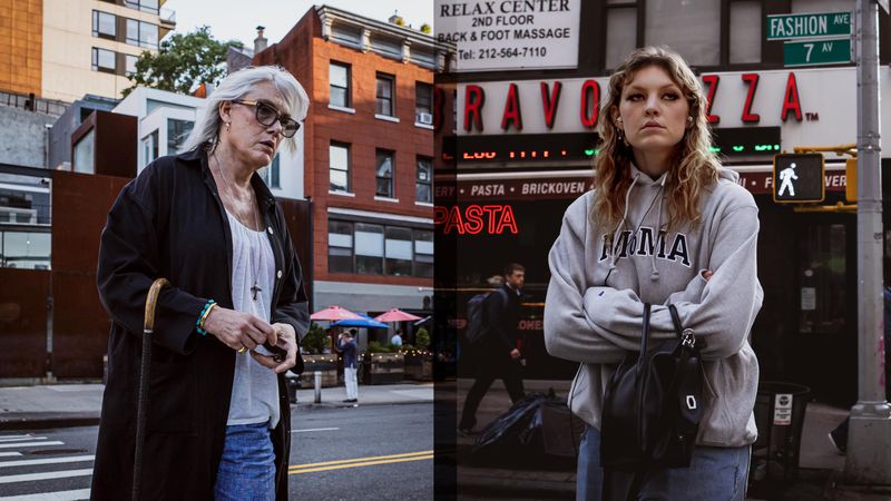 © Vytenis Jankūnas - Screenshot from "800 Portraits of the People I Don't Know - Part 1" Video Projection.