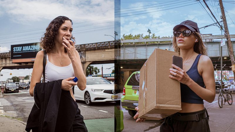 © Vytenis Jankūnas - Screenshot from "800 Portraits of the People I Don't Know - Part 1" Video Projection.