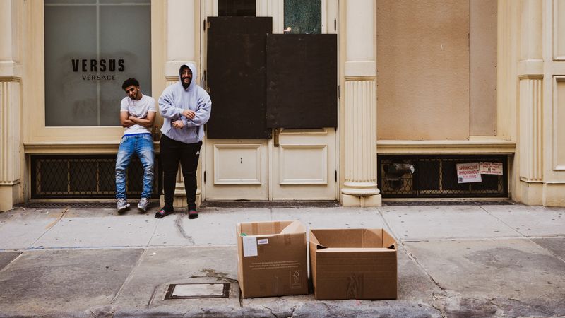 © Vytenis Jankūnas - The End of Fancy Shopping - Versace Not Anymore