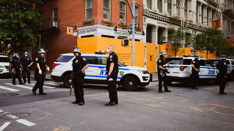 © Vytenis Jankūnas - The End of Fancy Shopping - On A Guard of Fancy Shoppers