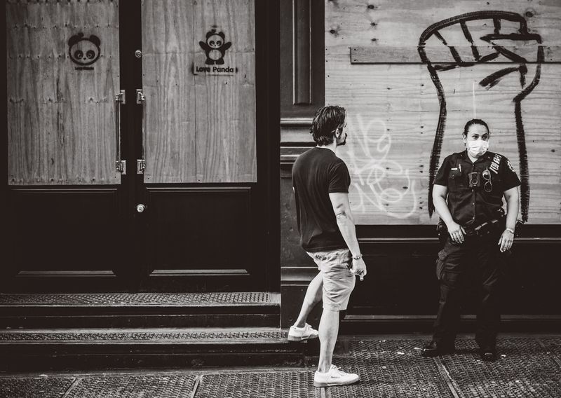 © Vytenis Jankūnas - The Past and the Future Was Now - Cigar Time with the Officer