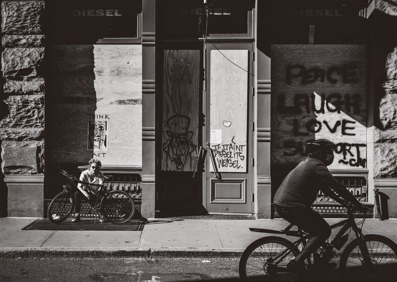 © Vytenis Jankūnas - The Past and the Future Was Now - Sunny Side of the Street